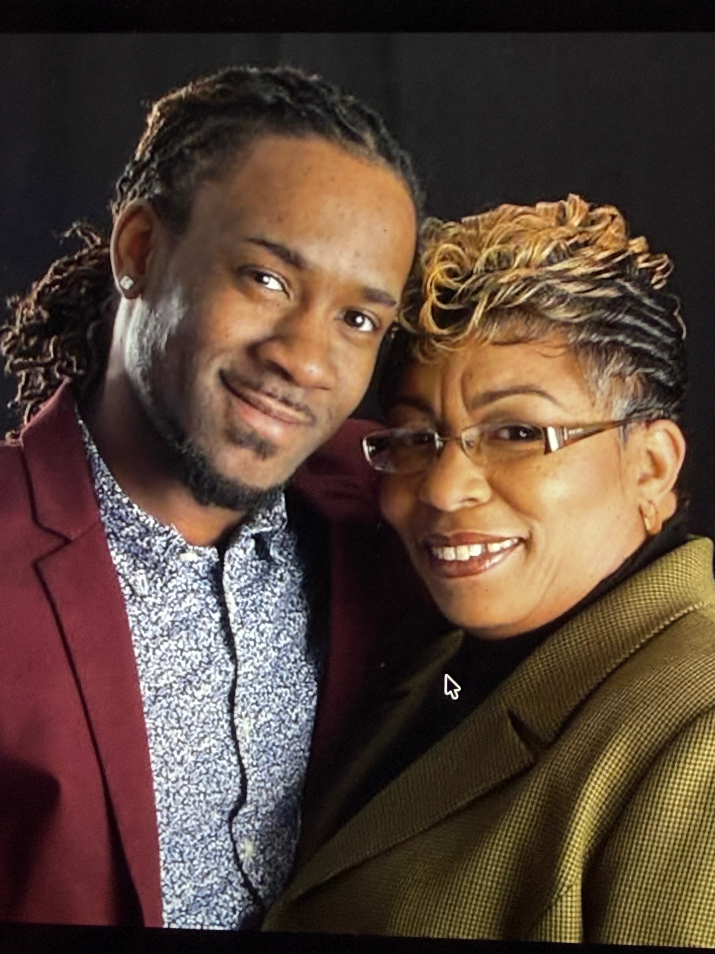 Dee with her son, Tyric